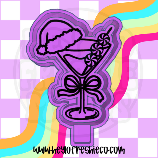 Peppermint Cocktail Silicone Mold