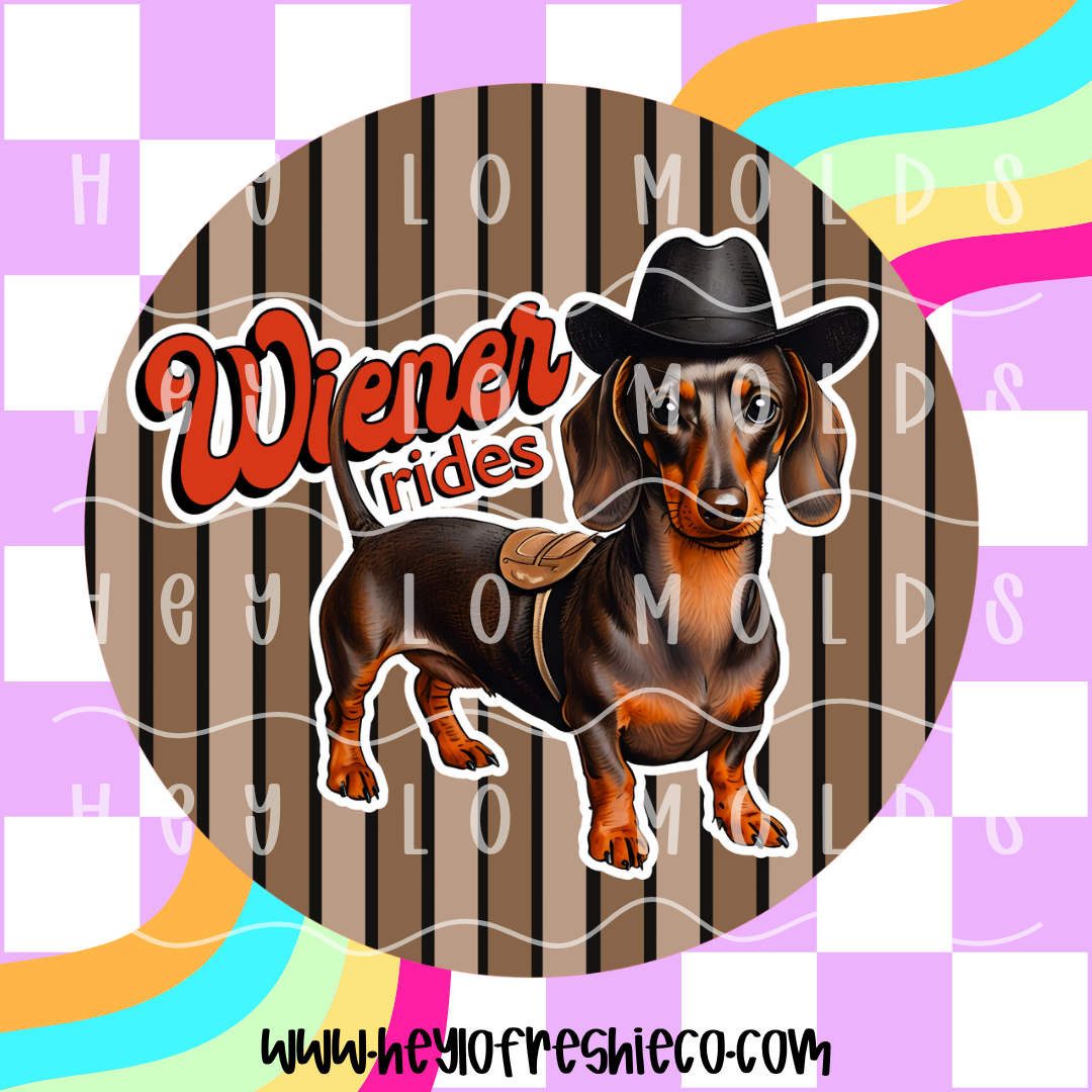 Round Cardstock 207 | Wiener Rides – Hey Lo Freshie Co