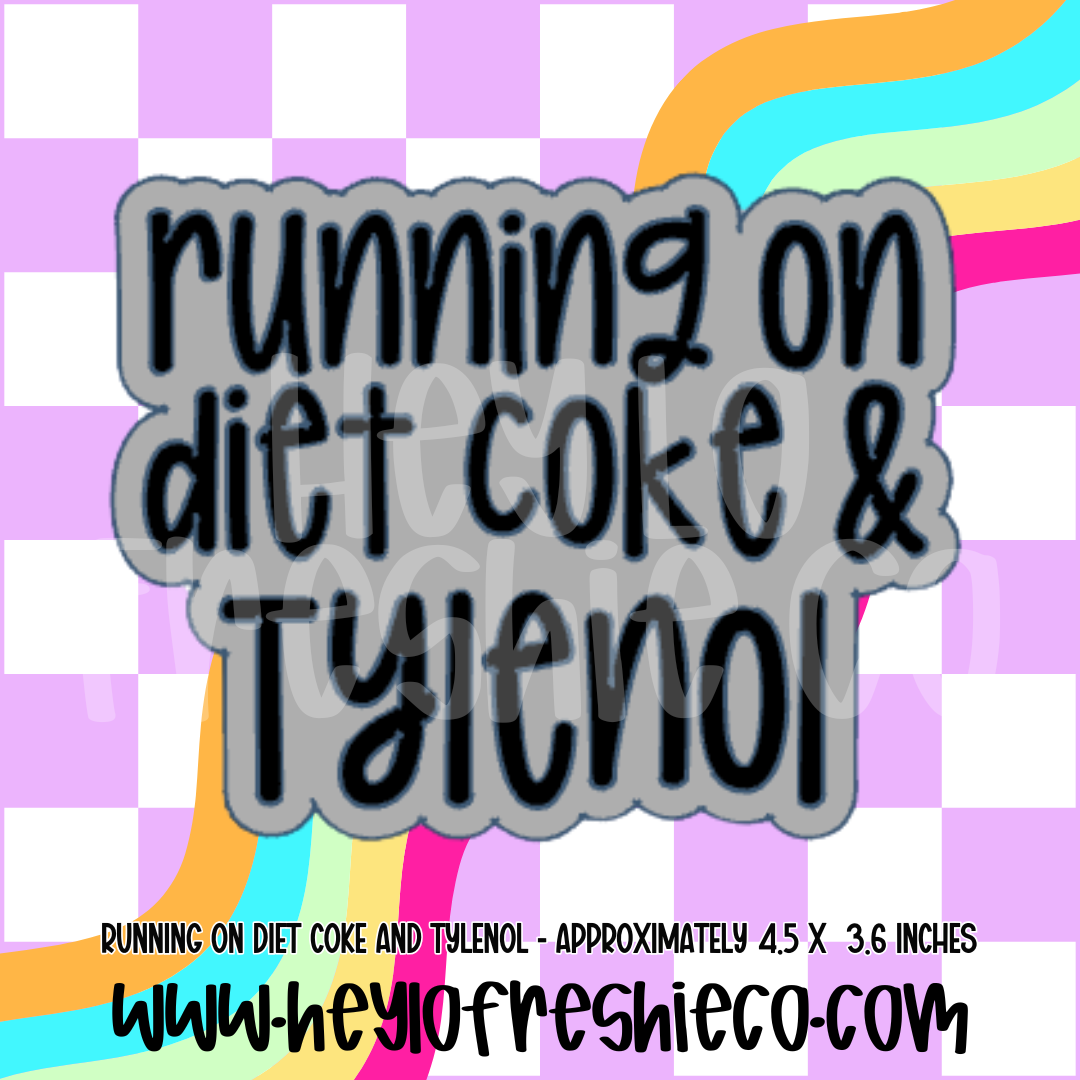 "Running On"  Silicone Molds