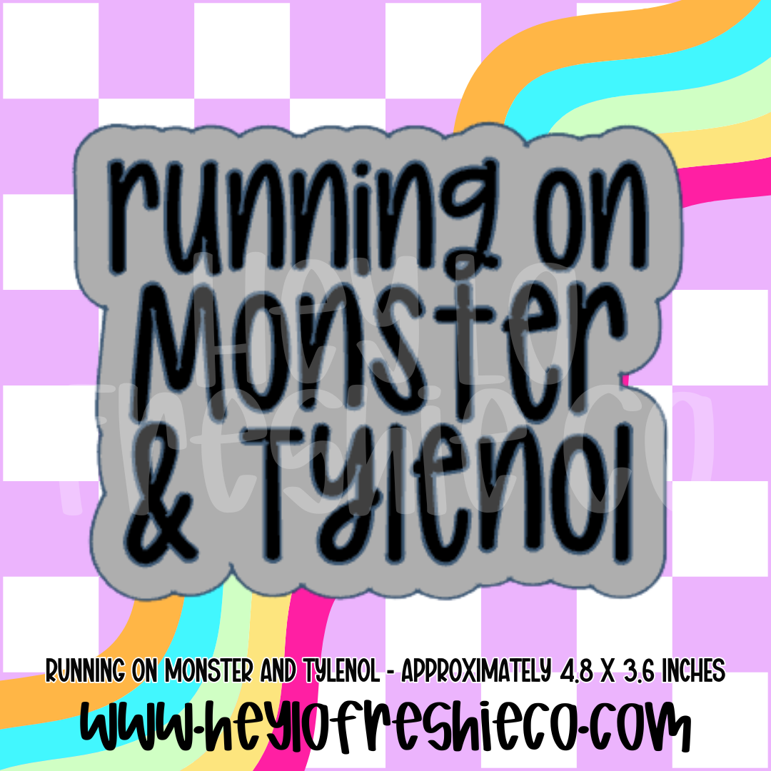 "Running On"  Silicone Molds