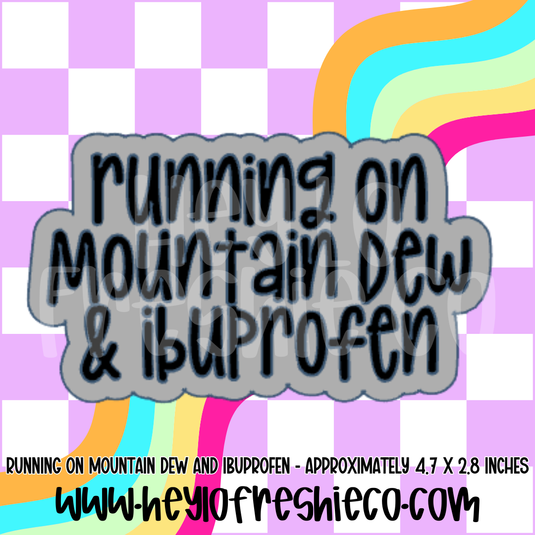 "Running On"  Silicone Molds