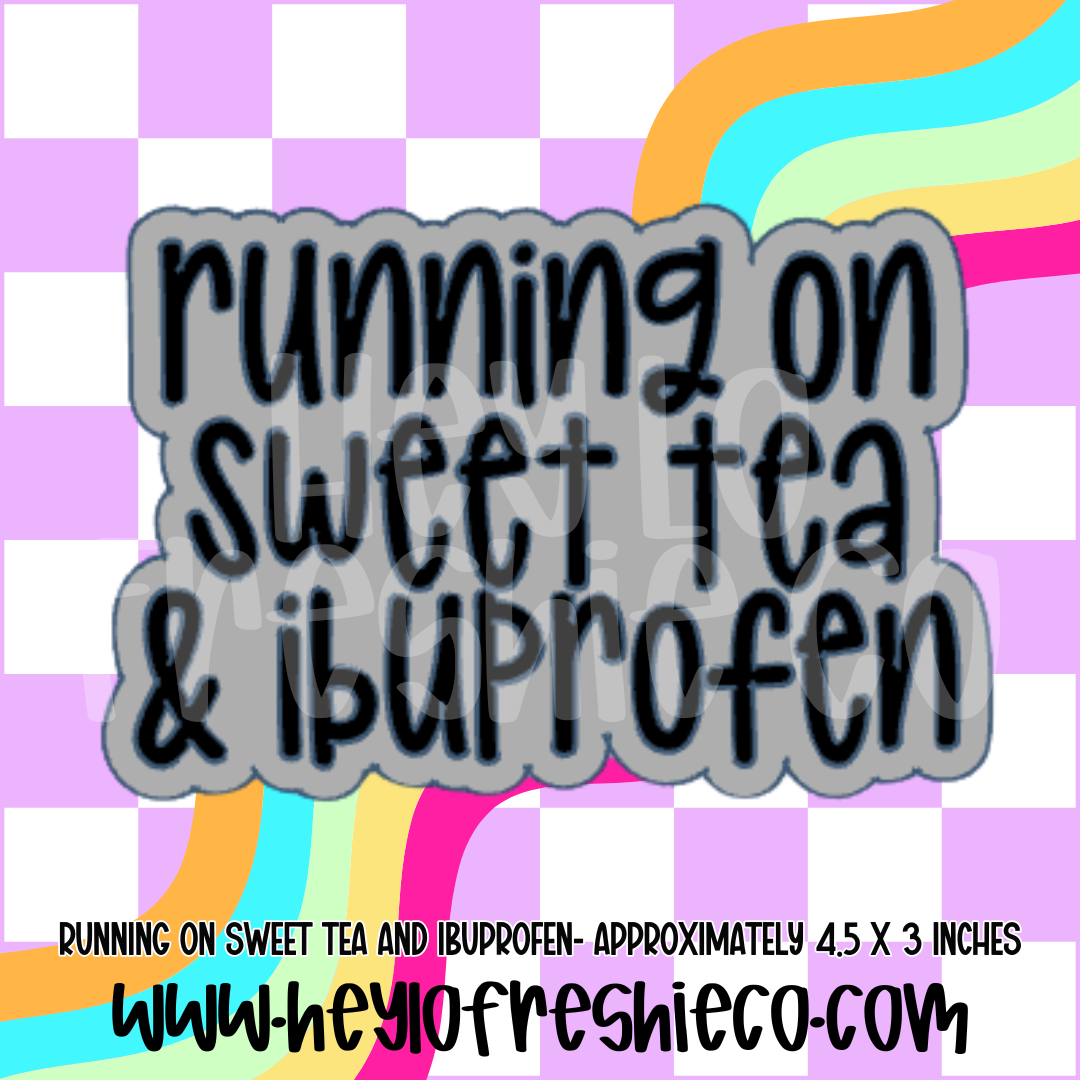 "Running On"  Silicone Molds