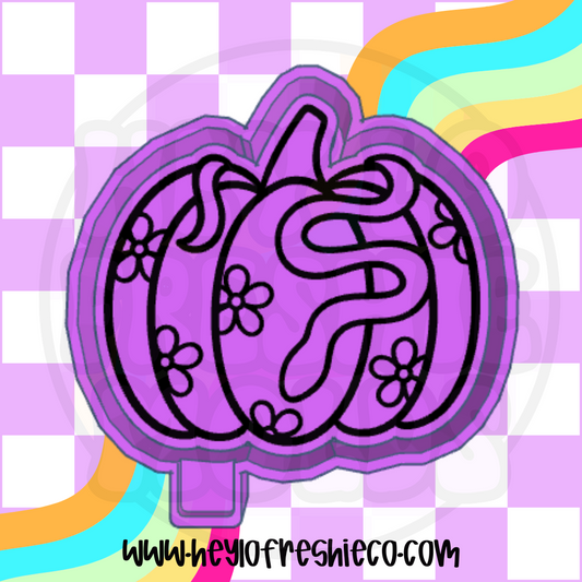 Snake Pumpkin Silicone Mold