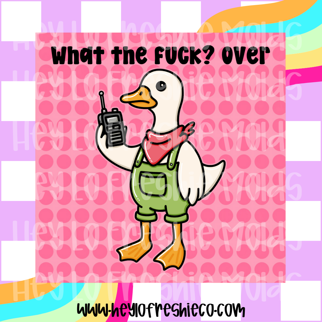 Square Cardstock | WTF Over Goose