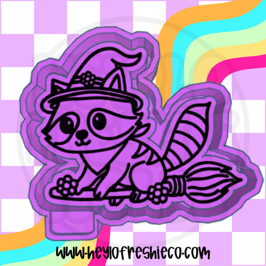 Witch Raccoon Silicone Mold