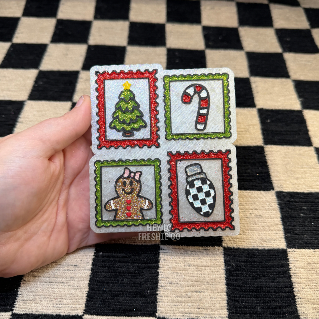 Christmas Stamps Silicone Mold